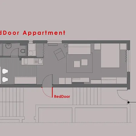 Apartament Red Door Sofia
