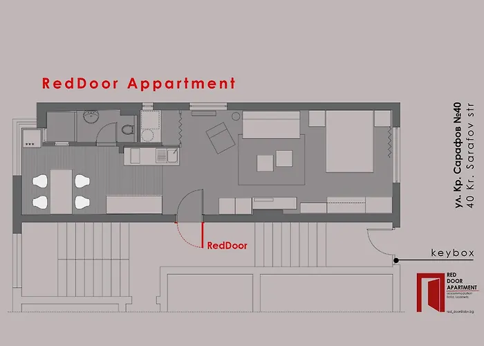 Apartament Red Door Sofia